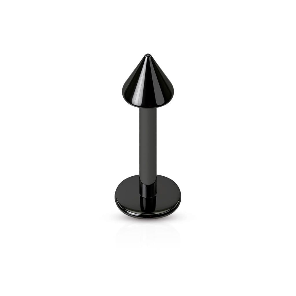 Piercing do brady - kónus (duhová, 3 x 3 mm, 1,2 x 8 mm) - LB1055W-1208 - náhled 5
