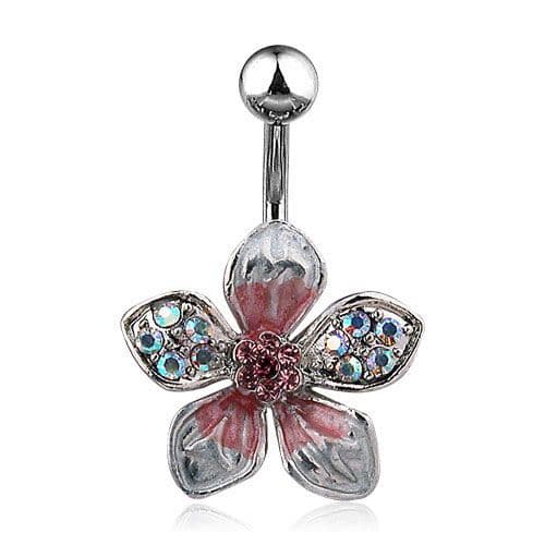 Piercing do pupíku květ HWNSQ3645 - náhled 3