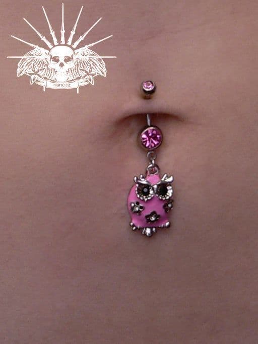 Piercing do pupíku sova HWNAL12441 - náhled 2