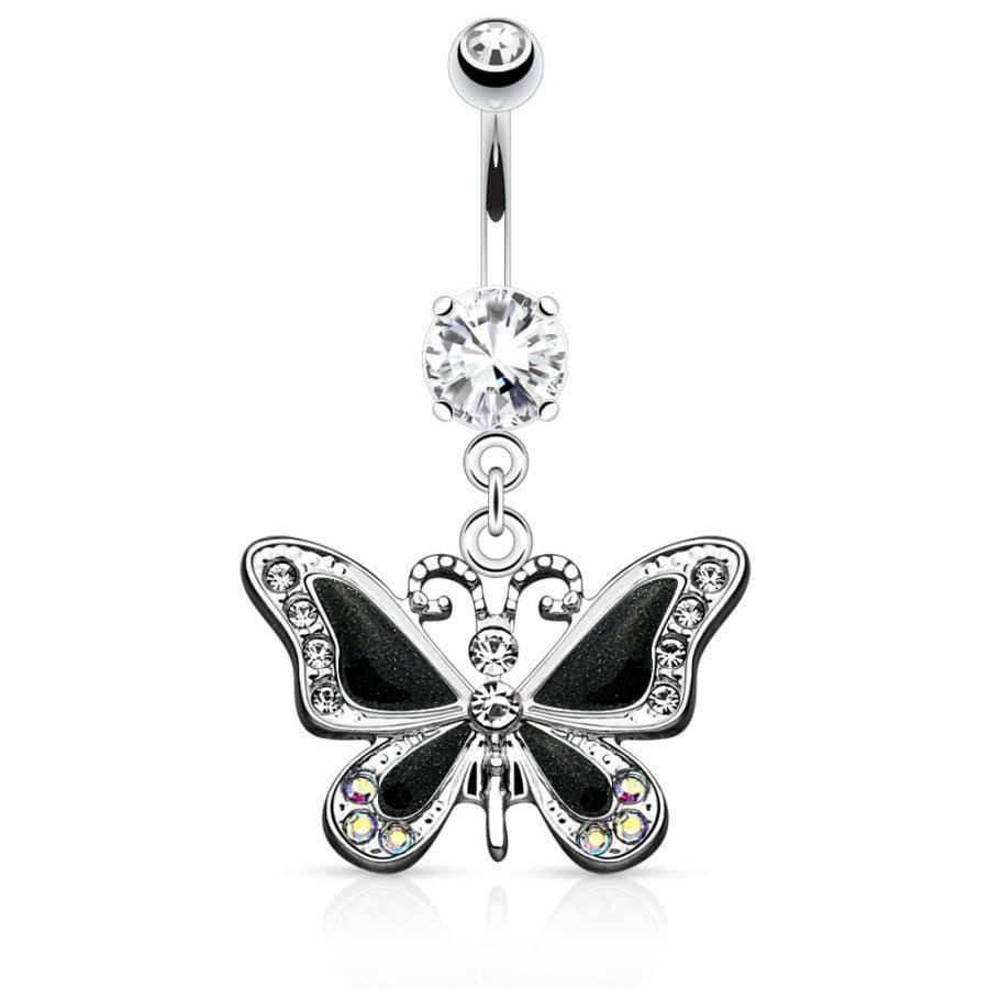 Piercing do pupíku motýl HWN14964 - náhled 3