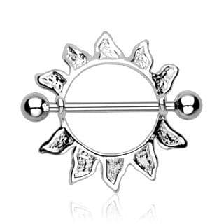 Piercing do bradavky se štítem - BR01002