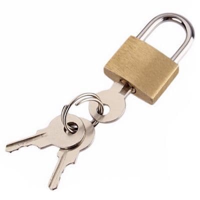 S4U Minizámeček se 3mi klíči rozměr 30 x 20 mm - ZA0002 - náhled 3
