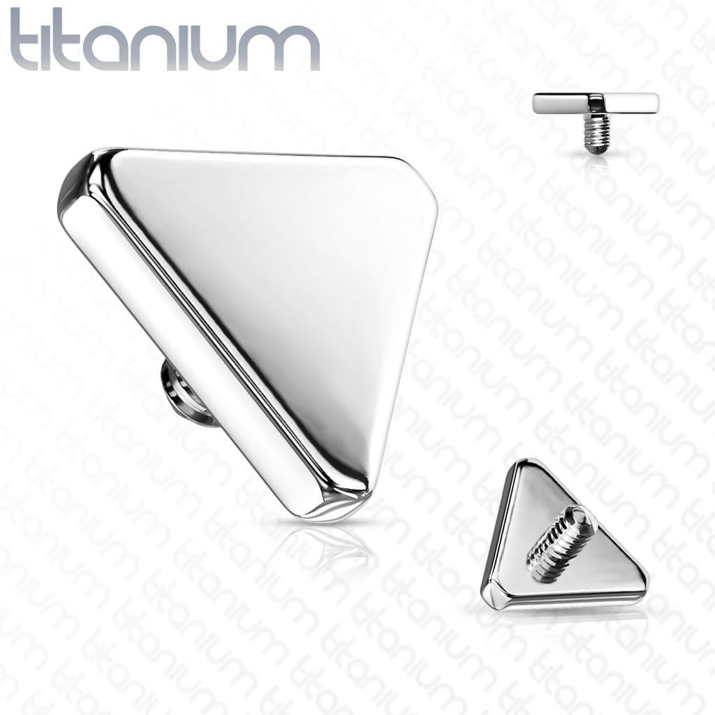 S4U Ozdobný trojúhelník k dermálu TITAN, závit 1,6 mm - TIT1081