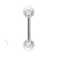 Piercing do jazyka (fialová) - PJ01118-A - náhled 5