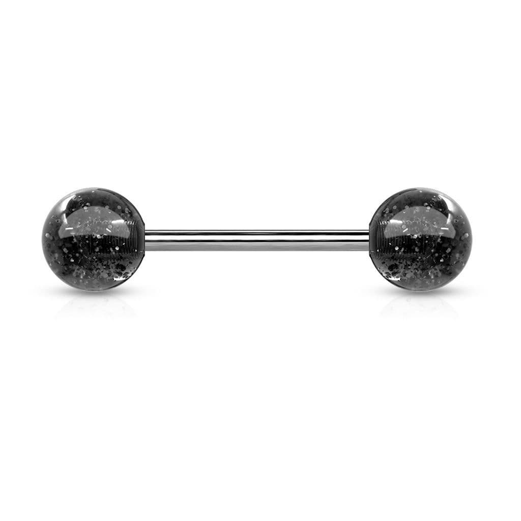 Piercing do jazyka akrylát (modrá) - PJ01148-B - náhled 4