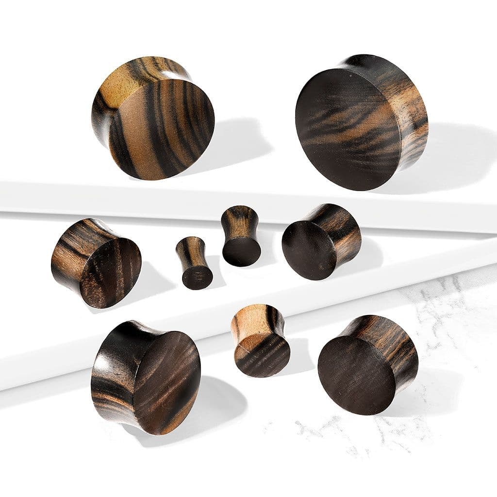 Plug do ucha Ebony wood (3 mm) - PL01266-03 - náhled 4