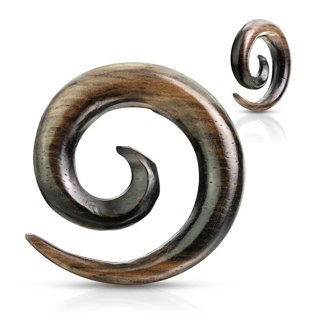 Roztahovák do ucha Ebony Wood (3 mm) - EP1030-03 - náhled 1