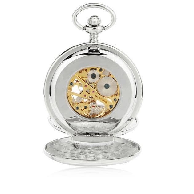 S4U Mechanické kapesní hodinky otevírací - cibule - KH0019-ST - náhled 3