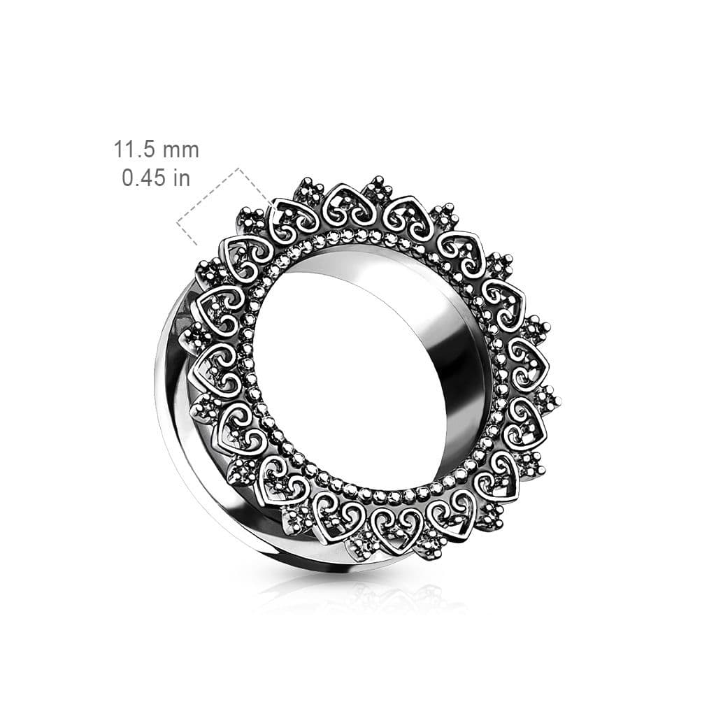 Tunel do ucha s ornamenty (6 mm) - TN01139-06 - náhled 2