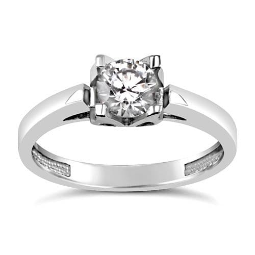 Stříbrný prsten se Swarovski Crystals vel. 62 - náhled 1