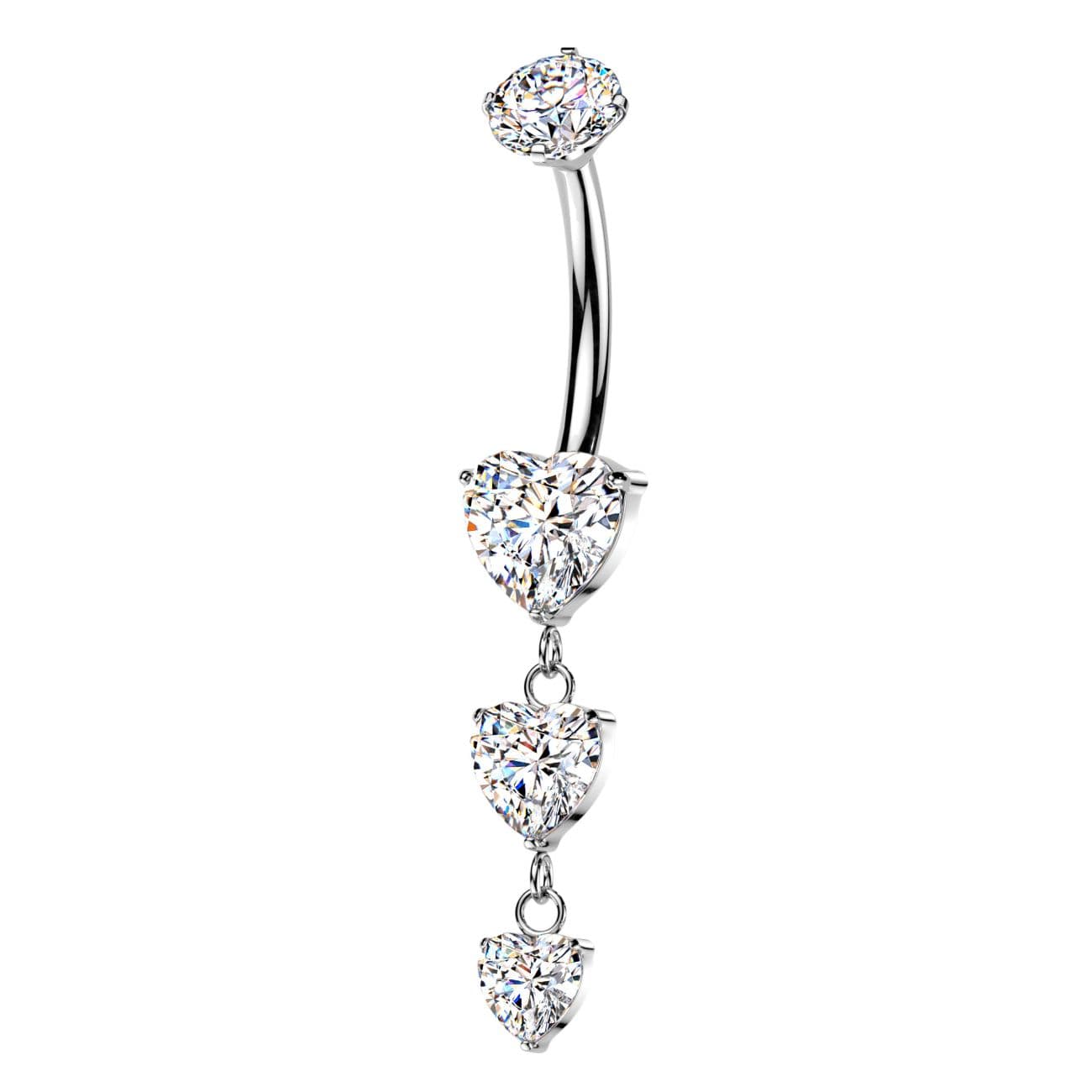 MARRE Visací piercing do pupíku - TITAN - TIT1736